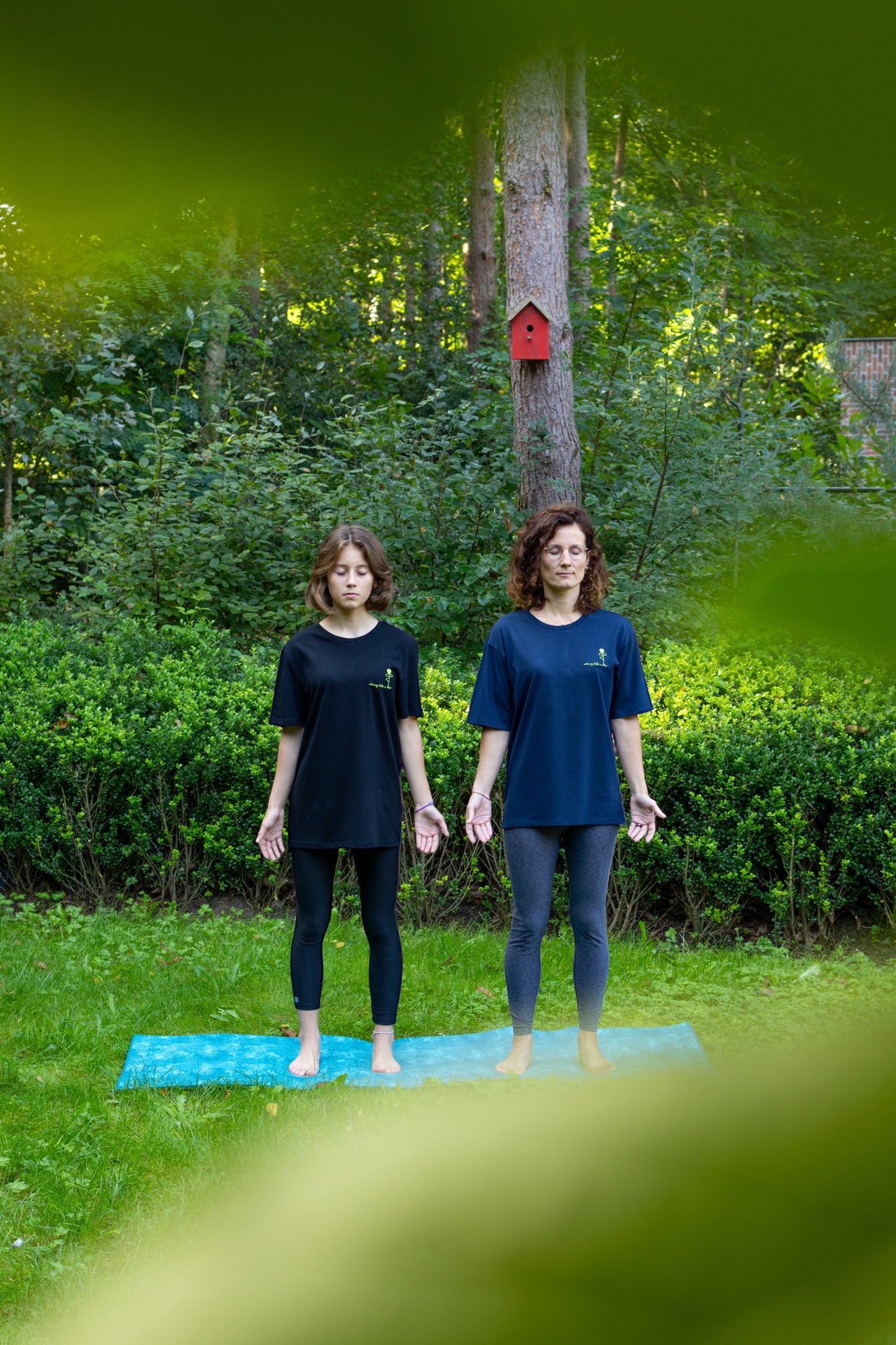 Unisex T-shirt volwassenen - Strong like a tree