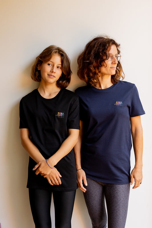 Unisex T-shirt volwassenen - Little swans
